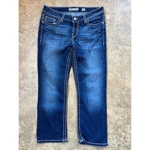 BKE Buckle Payton thick stitching denim jeans, women's size 30